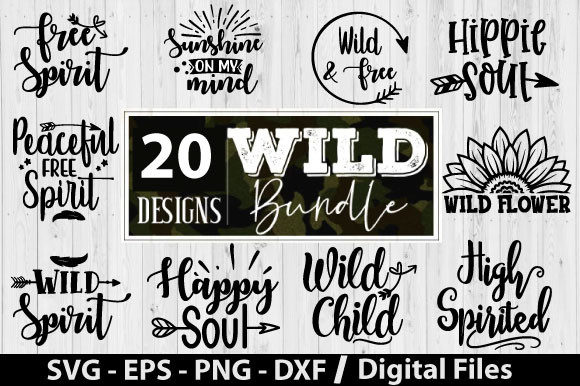 Download Wild and Boho SVG Bundle - Svg bundle Collection