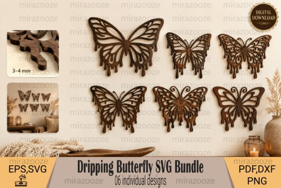 Download Dripping Butterfly SVG Bundle - Svg bundle Collection