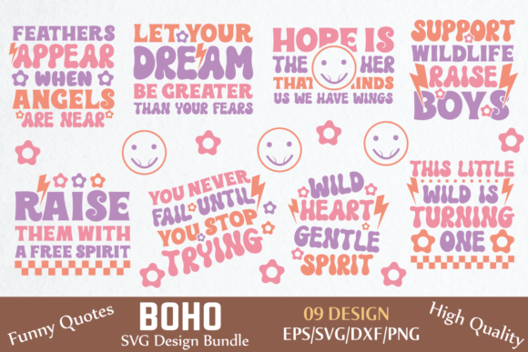 Download Retro Boho SVG Bundle, Boho SVG Bundle - Svg bundle Collection