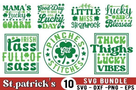 Download St.Patrick’s Svg Bundle, Lucky Svg - Svg bundle Collection