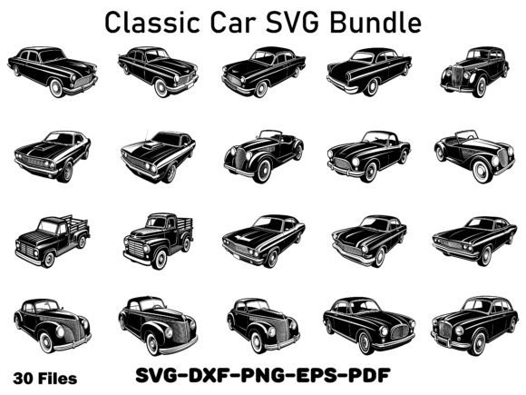 Download Classic Car SVG Bundle - Svg bundle Collection