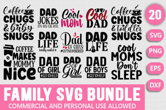 Download Mom,Dad,Familly SVG Bundle Vol 3 - Svg bundle Collection