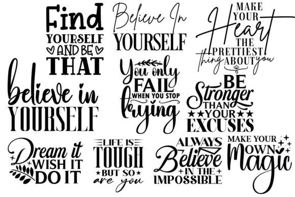 Download 10 Inspirational Quotes Svg Bundle - Svg bundle Collection