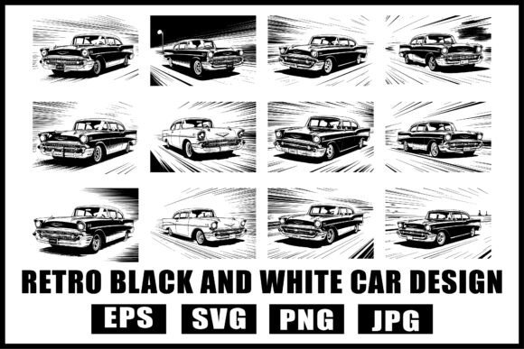 Download Vintage Speed Car SVG Bundle - Svg bundle Collection